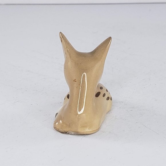 Vintage Szeiler England Deer Fawn Miniature Figurine - Picture 4 of 8